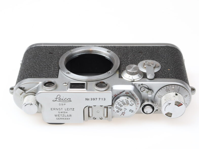 Leica IIIC Umbau III F IIIF Selftimer Kamera Camera Leitz 98401 top condition - Image 5