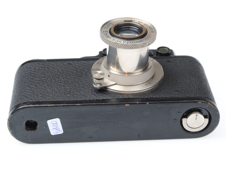 Leica II black paint nickel lucky number Kamera Elmar 50mm Objektiv Leitz 98400 – Bild 6
