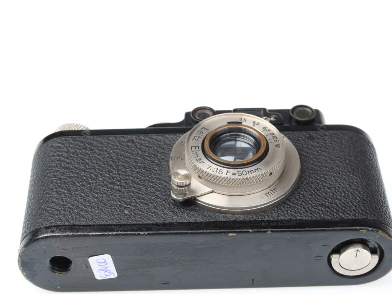 Leica II black paint nickel lucky number Kamera