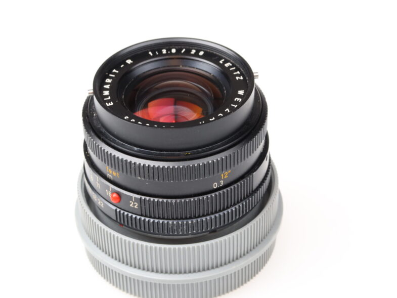 Leica Elmarit R 28mm f2.8 3CAM yellow 28 Objektiv lens Leitz 98395 – Bild 3