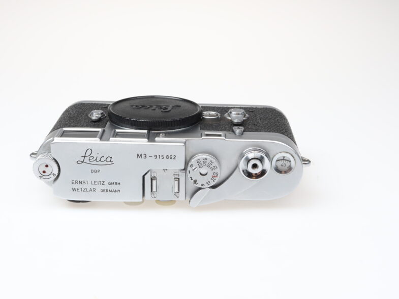 Leica M3 double stroke Kamera camera Leitz 98433 top condition – Bild 3