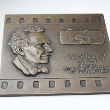 Leica Schild Oskar Barnack 1879-1979 100 Jahre