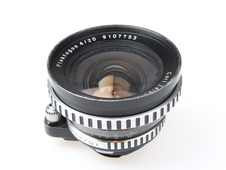 Zeiss Flektogon 20mm f4 Zebra Objektiv lens Exa Anschluss mount 98458 - Image 2