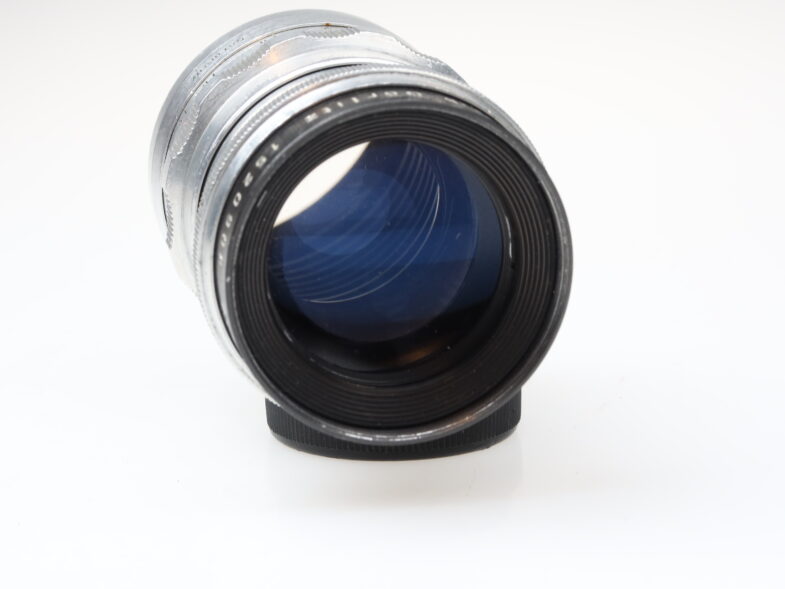 Meyer Görlitz Trioplan 100mm f2.8 red V Objektiv Exa Anschluss Mount 98456 - Image 6