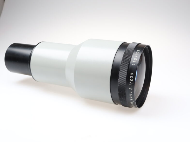 Carl Zeiss Proj. Objektiv 200mm f2.1 lens 98455 – Bild 2