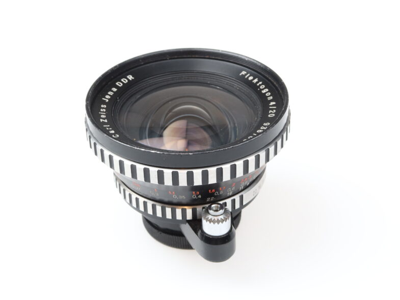 Zeiss Flektogon 20mm f4 Zebra Objektiv lens Exa Anschluss mount 98457 - Image 5