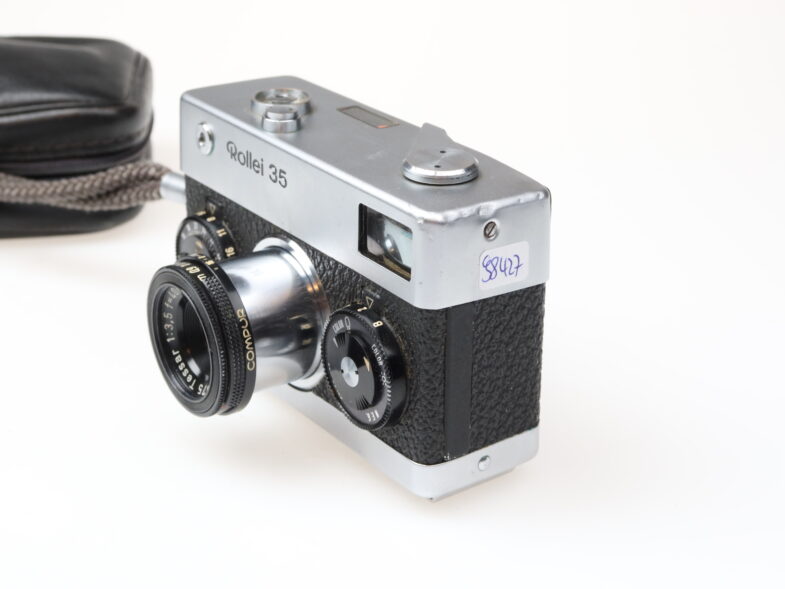 Rollei 35 Kamera camera made in Germany Zeiss Tessar 40mm f3.5 Objektiv lens 98427 – Bild 3