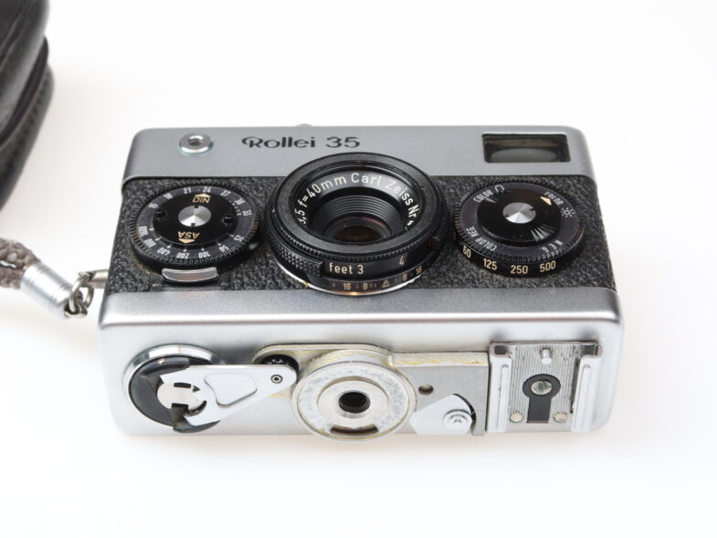 Rollei 35 Kamera camera made in Germany Zeiss Tessar 40mm f3.5 Objektiv lens 98427 – Bild 6