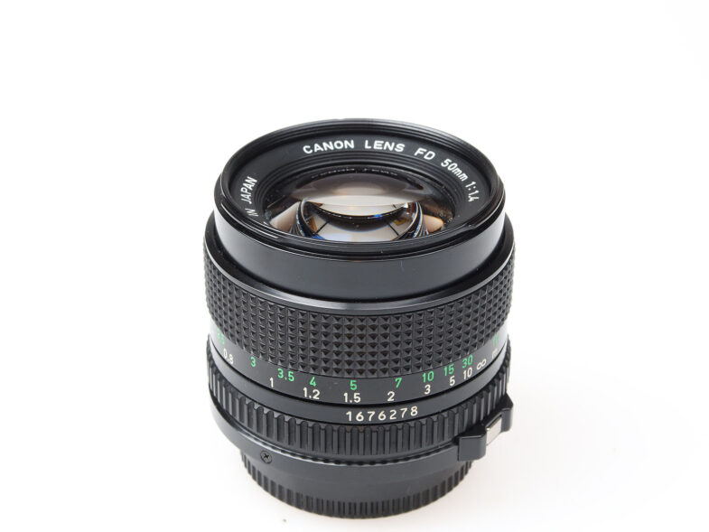 Canon FD 50mm f1.4 Objektiv lens new FD Anschluss mount 98115 near mint – Bild 2