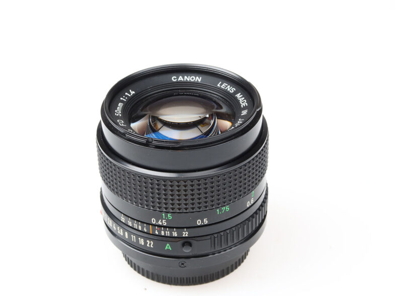 Canon FD 50mm f1.4 Objektiv lens new FD Anschluss mount 98115 near mint – Bild 4