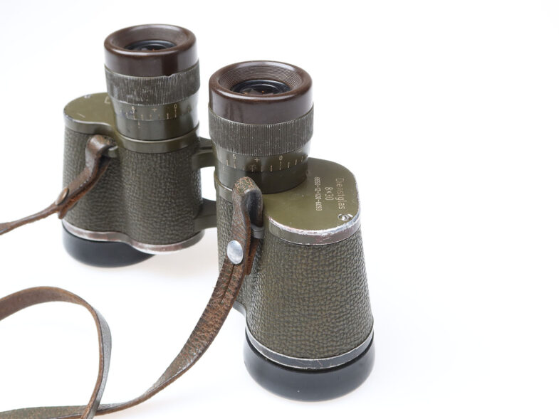 Zeiss 8x30 Dienstglas Bundeswehreigentum Strichplatte Fernglas binoculars  98305 – Bild 5