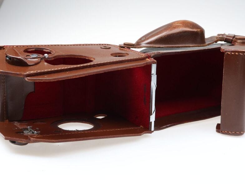 Rolleiflex Tele Strap ear Tasche Leder Case Bereitschaftstasche 98279 – Bild 7