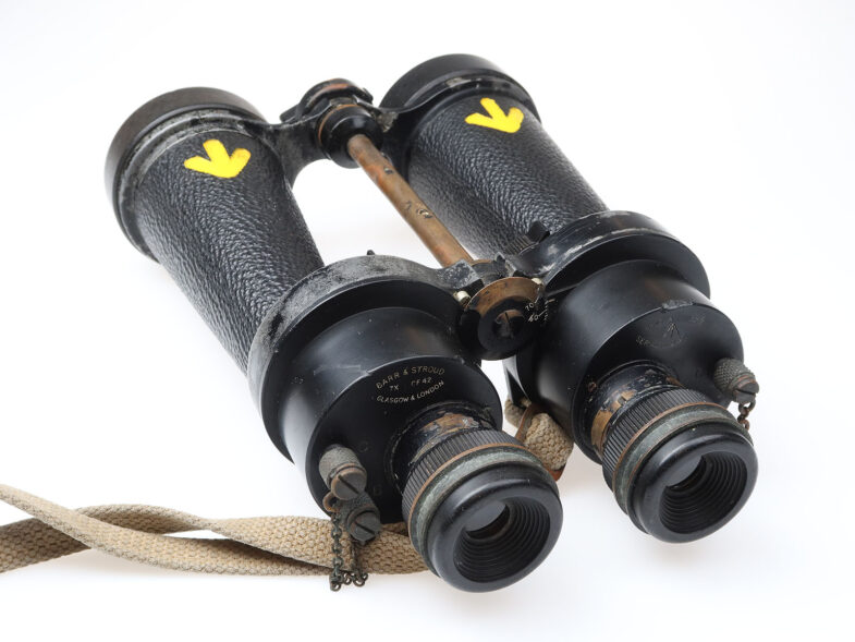 Barr & Stroud Ltd. 7x CF42 Royal Navy Fernglas binoculars WWII Militär 98291 – Bild 4