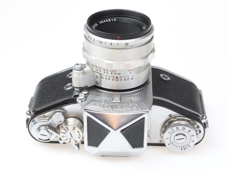 Exakta Varex IIa Kamera Camera Carl Zeiss Tessar 50mm f2.8 Objektiv 98331/98334 – Bild 5