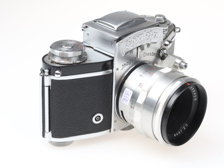 Exakta Varex IIa Kamera Camera Carl Zeiss Biotar 58mm f2 Objektiv 98336 – Bild 4
