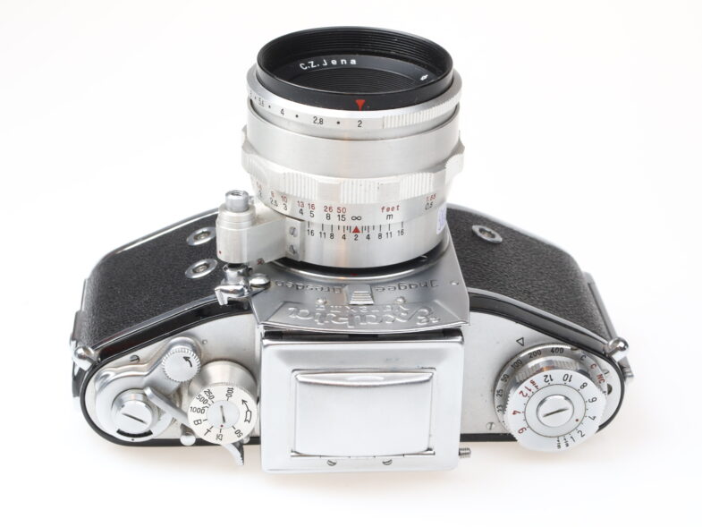 Exakta Varex IIa Kamera Camera Carl Zeiss Biotar 58mm f2 Objektiv 98336 – Bild 6
