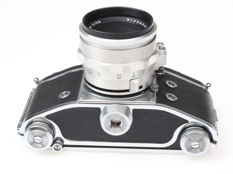 Exakta Varex IIa Kamera Camera Carl Zeiss Biotar 58mm f2 Objektiv 98336 – Bild 7
