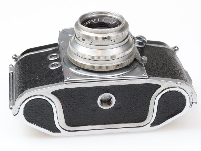 Exa Ihagee Kamera Camera Meyer Trioplan 50mm f2.9 redV Objektiv 98337 – Bild 6