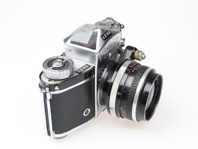 Exakta Varex IIa Kamera Camera Carl Zeiss Flektogon 35mm f2.8 Objektiv lens 98465 - Image 3