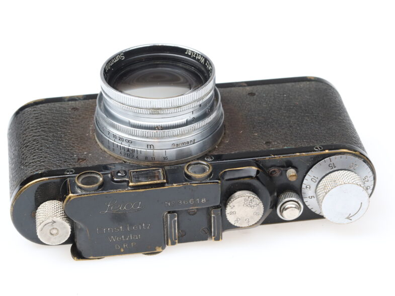 Leica I Umbau II Kamera Camera Summitar 50mm f2 Objektiv Leitz 98516* – Bild 6