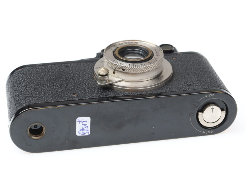 Leica I Umbau II black paint Kamera Camera Nickel Elmar 50mm f3.5 Objektiv Leitz 98512* – Bild 6
