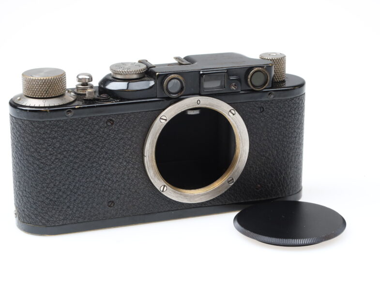 Leica II black paint nickel first batch Kamera