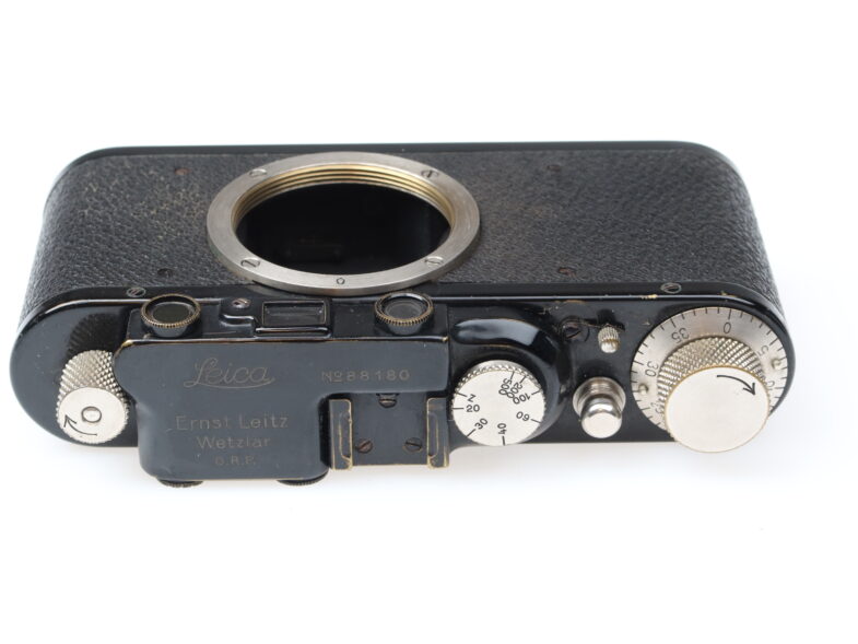 Leica I black paint 1930 Kamera Camera Nickel Elmar 50mm f3.5Objektiv Leitz 98514* - Image 5