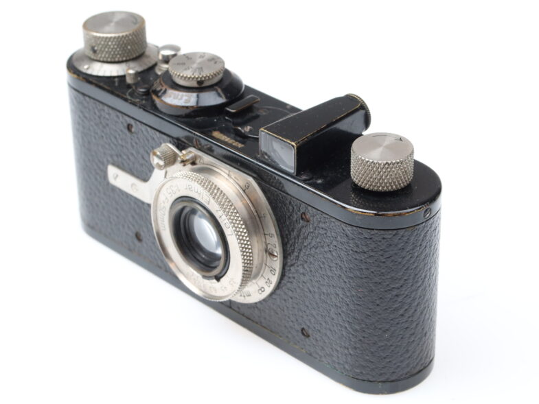 Leica I black paint 1930 Kamera Camera Nickel Elmar 50mm f3.5 Objektiv 98514* - Image 3