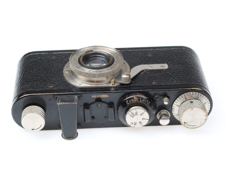 Leica I black paint 1930 Kamera Camera Nickel Elmar 50mm f3.5 Objektiv 98514* - Image 5