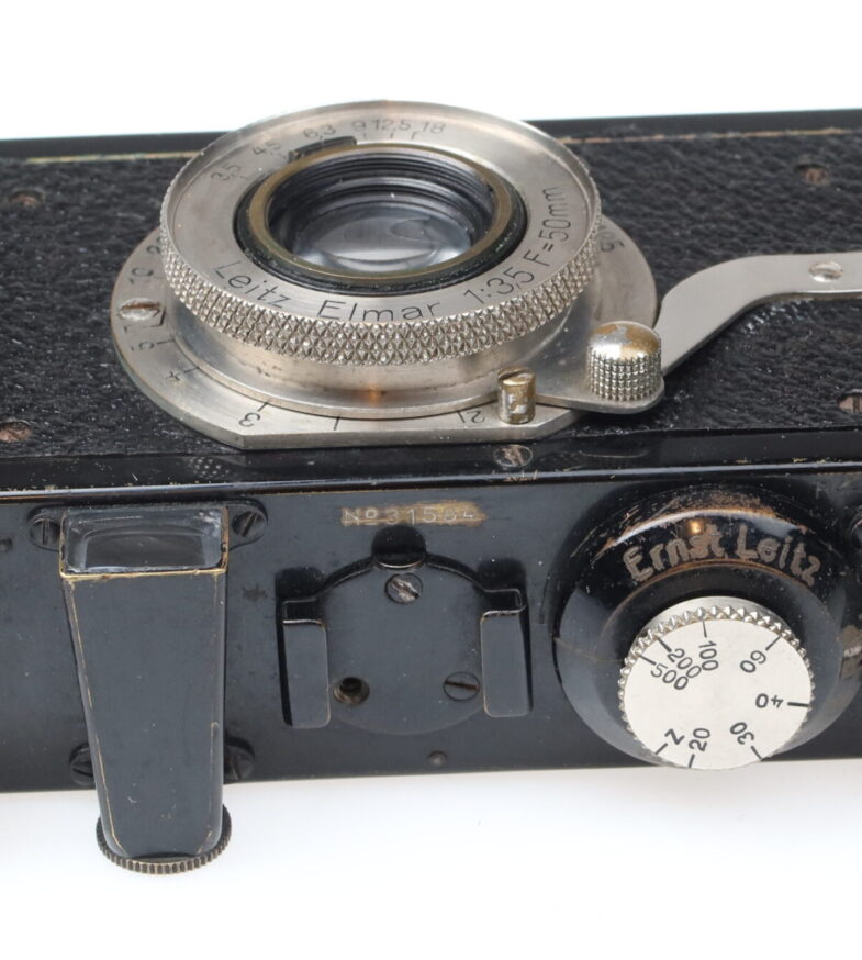 Leica I black paint 1930 Kamera Camera Nickel Elmar 50mm f3.5Objektiv Leitz 98514* - Image 7