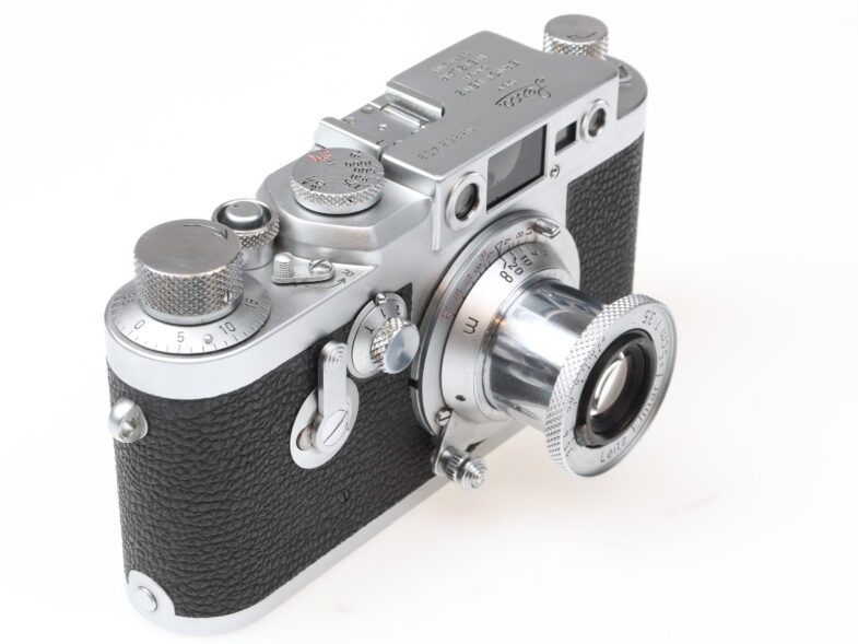 Leica III g IIIg Kamera Camera  red scale Elmar 50mm f3.5 Objektiv lens Leitz 98515* top condition – Bild 2