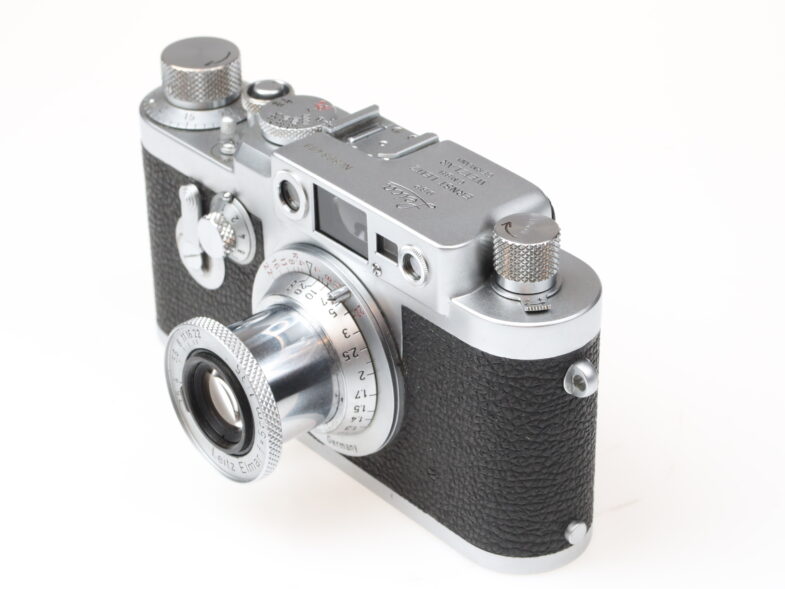 Leica III g IIIg Kamera Camera  red scale Elmar 50mm f3.5 Objektiv lens Leitz 98515* top condition – Bild 3