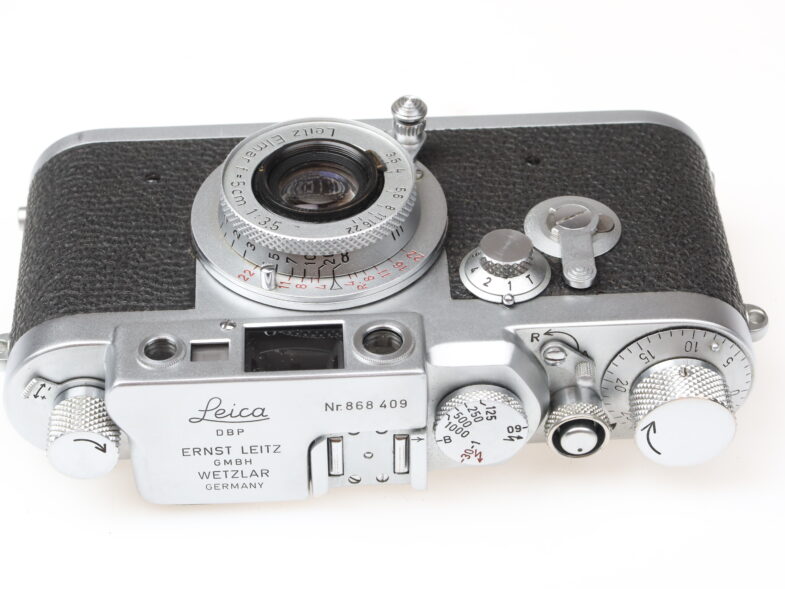 Leica III g IIIg Kamera Camera  red scale Elmar 50mm f3.5 Objektiv lens Leitz 98515* top condition – Bild 6