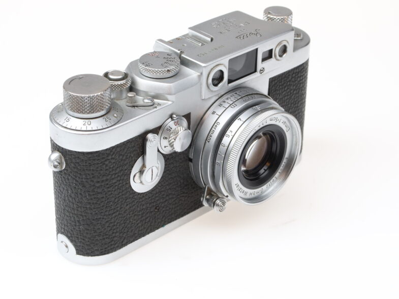 Leica III g IIIg Kamera Camera Elmar 50mm f2.8 Objektiv lens Leitz 98521* – Bild 2