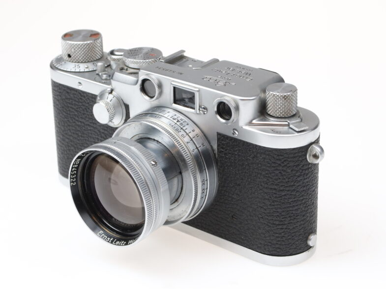 Leica III F IIIF Kamera Camera Summitar 50mm f2 Objektiv lens Leitz 98520* top condition – Bild 3