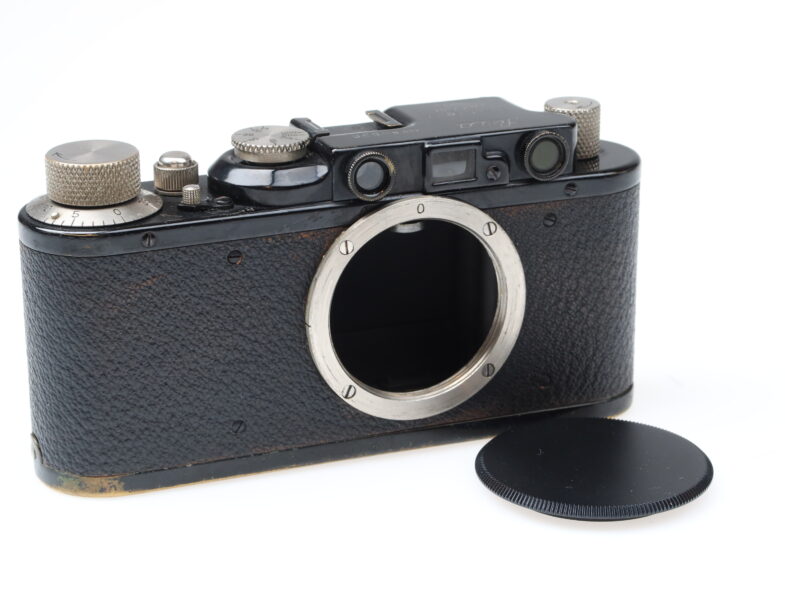Leica II black paint nickel first batch Kamera