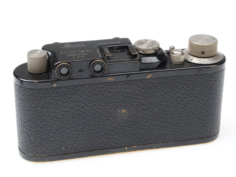 Leica II black paint nickel first batch Kamera Camera auf 0 justiert Leitz 98511 – Bild 4