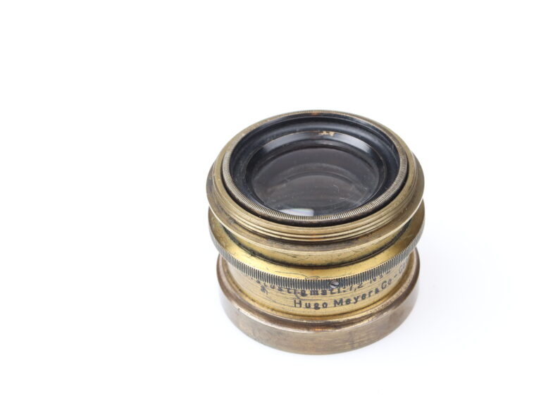 Hugo Meyer Optik Görlitz Aristostigmat 180mm f7.2 Brass Lens Messing Objektiv 98466 – Bild 5