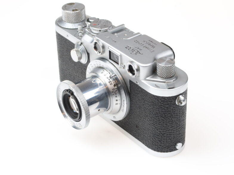 Leica IIc conversion to Umbau zu Leica IIIF Kamera Elmar 50mm f3.5 lens Leitz 98502* - Image 3