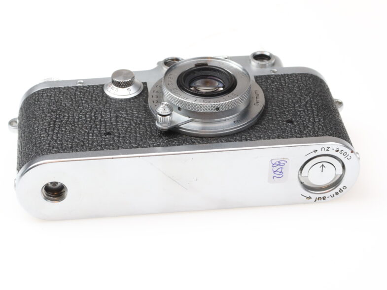 Leica IIc conversion to Umbau zu Leica IIIF Kamera Elmar 50mm f3.5 lens Leitz 98502* - Image 7