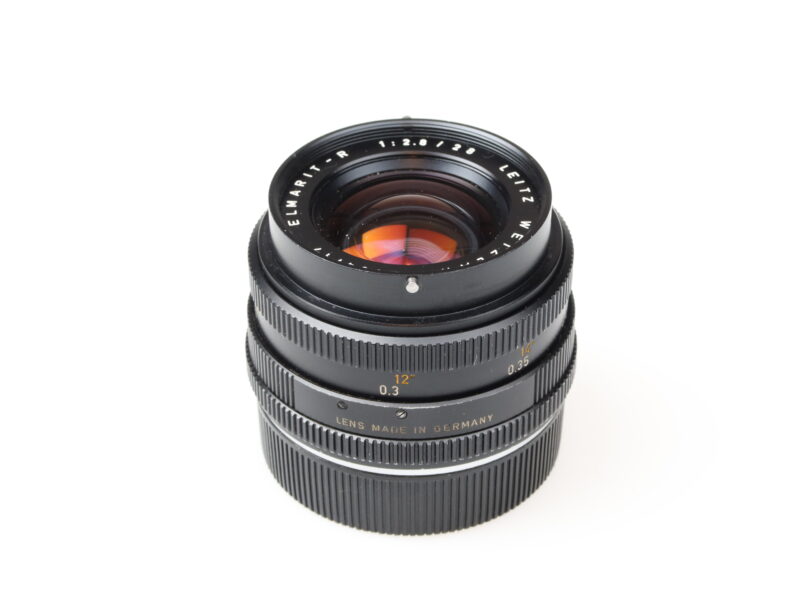 Leica Elmarit R 28mm f2.8 yellow 28 3CAM Objektiv lens Leitz 98493 – Bild 2