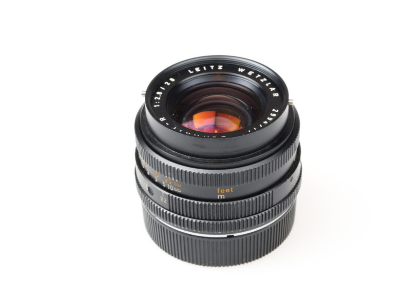 Leica Elmarit R 28mm f2.8 yellow 28 3CAM Objektiv lens Leitz 98493 – Bild 3
