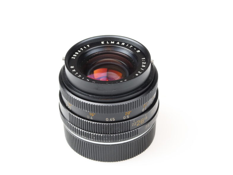 Leica Elmarit R 28mm f2.8 yellow 28 3CAM Objektiv lens Leitz 98493 – Bild 5