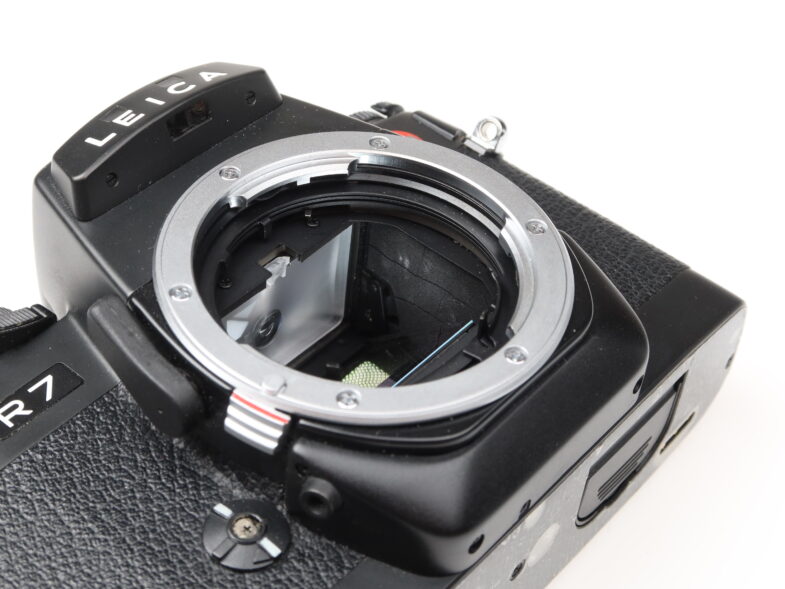 Leica R7 black 10068 Body Kamera camera Leitz 98503 near mint wie neu – Bild 8