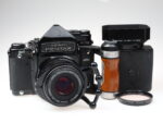 Pentax 6x7 Holzgriff Kamera