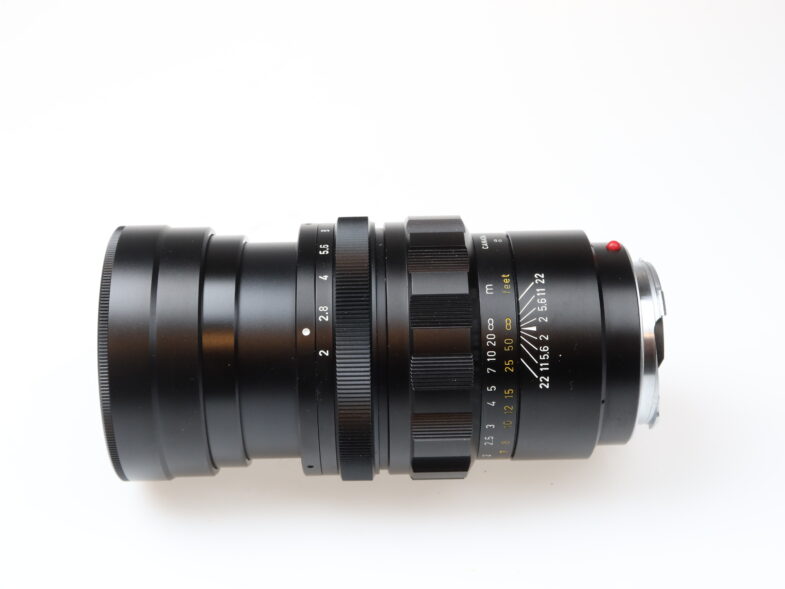 Leica Summicron M 90mm f2 Objektiv lens Leitz 98499 near mint – Bild 3