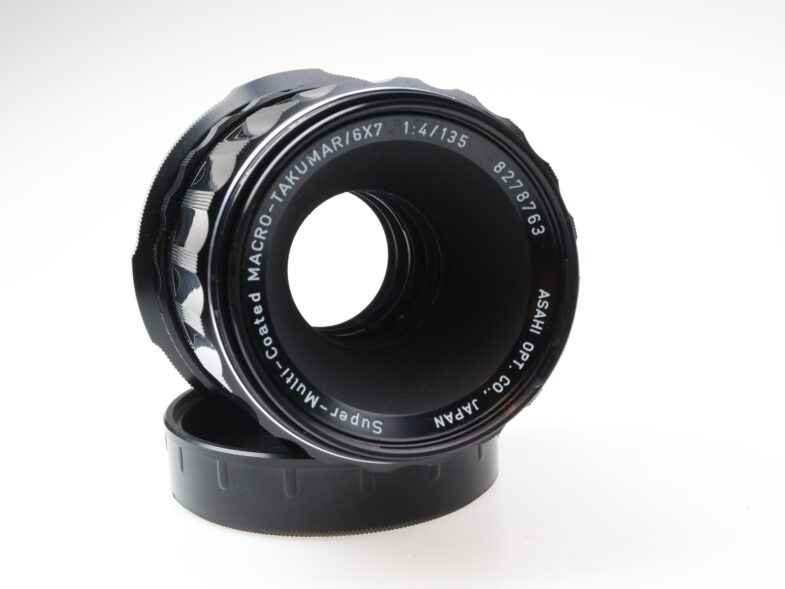 Asahi Opt. Pentax Macro Takumar 6x7 135mm f4 SMC Objektiv 98529 near mint – Bild 8