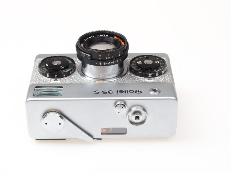 Rollei 35 S silver Edition Kamera Zeiss Sonnar 40mm f2.8 Objektiv 98551 – Bild 5