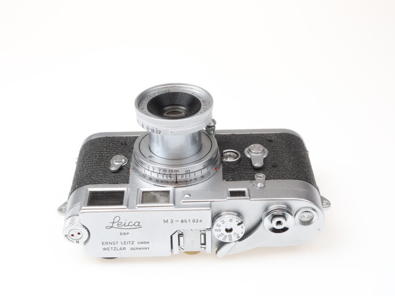 Leica M3 Budaha ears Kamera camera Elmar 50mm Leitz 93665 - Image 6