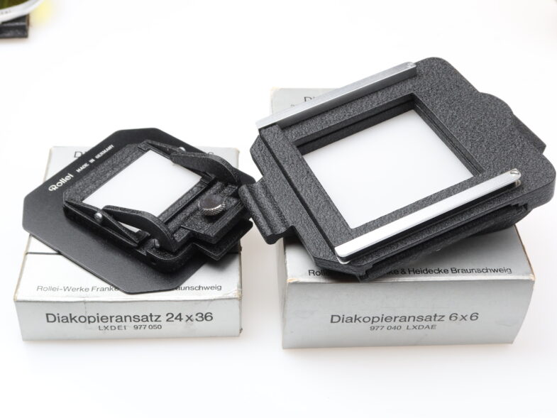 Rolleiflex SL66 Adapter Luminar Diakopieransatz 2x Magazin 98539 – Bild 3